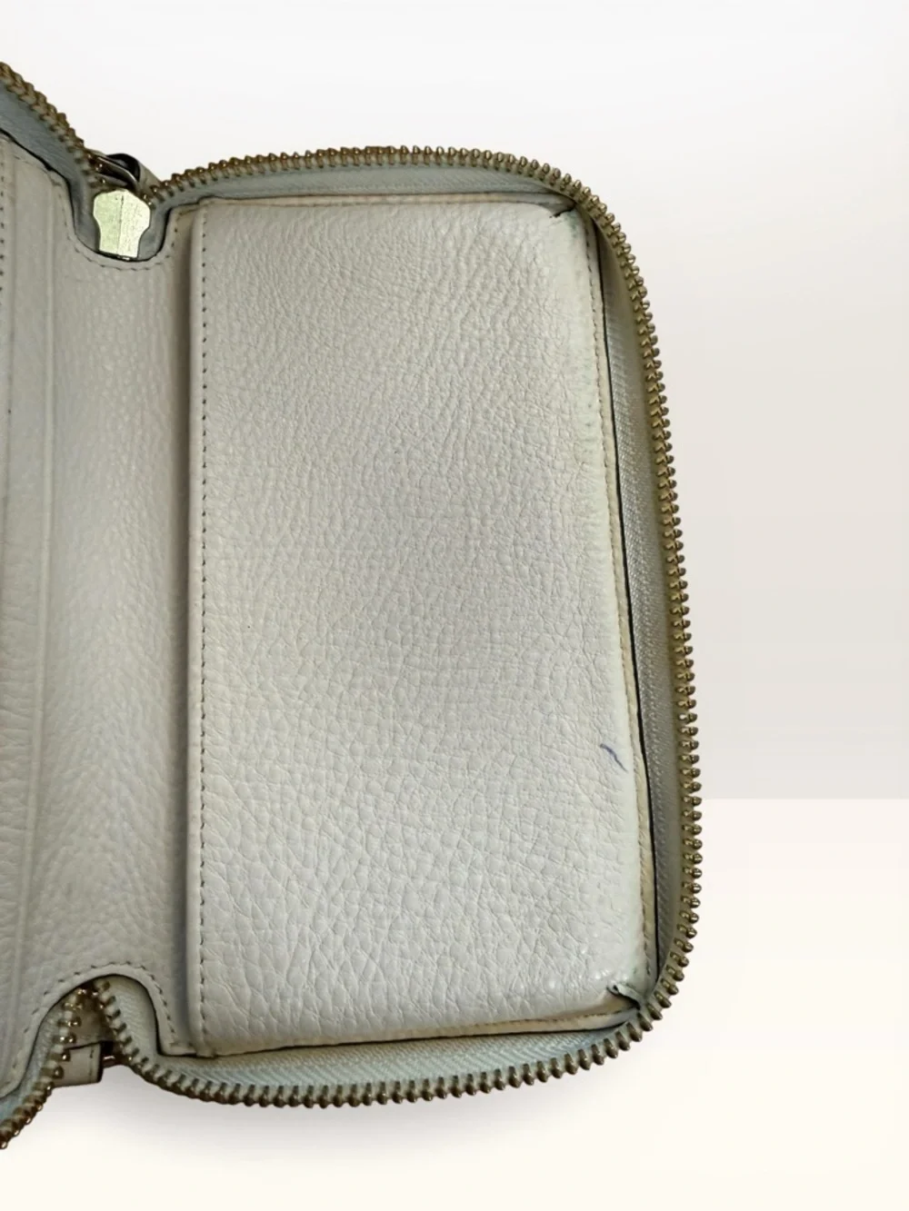 Tory Burch Harper Smartphone Wristlet - in the color “New Ivory”